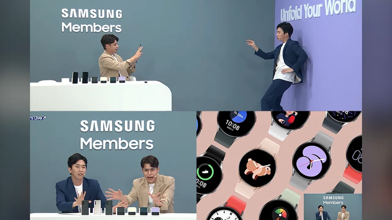 2021 하반기 언팩 삼성 멤버스 라이브 이미지 3