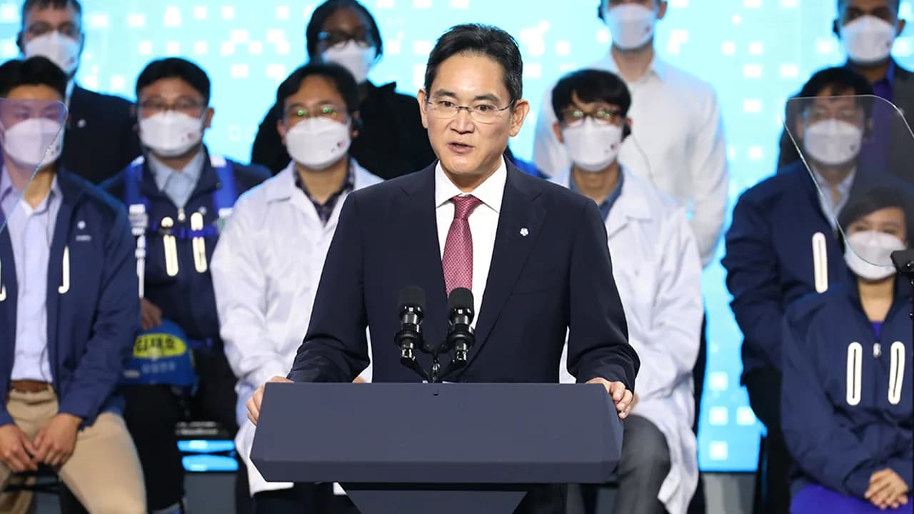 한·미 대통령 삼성전자 평택공장 방문 행사 이미지 4