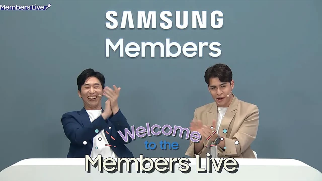 2021 하반기 언팩 삼성 멤버스 라이브 이미지 1