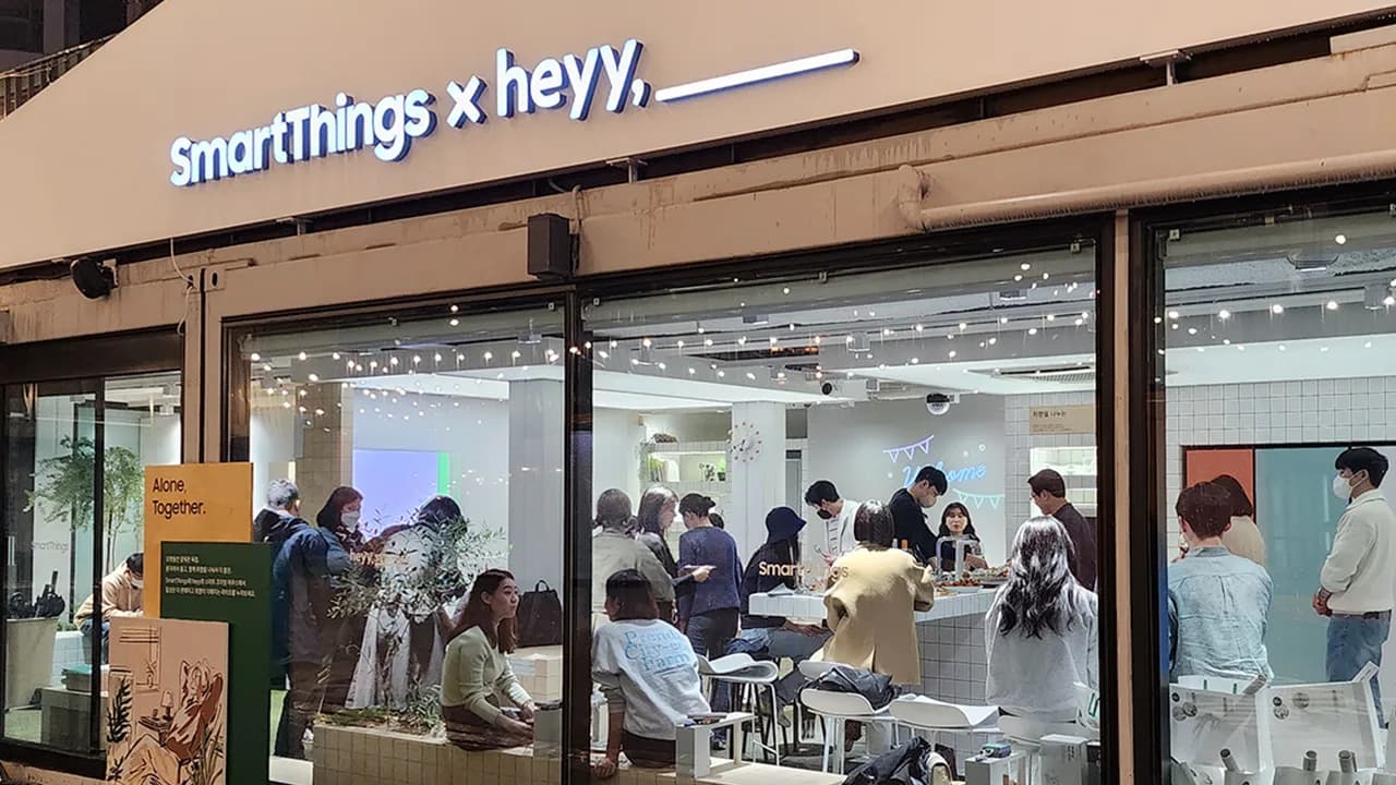 SAMSUNG SmartThings X Heyy 라이프 스타일 팝업 스토어 이미지 2