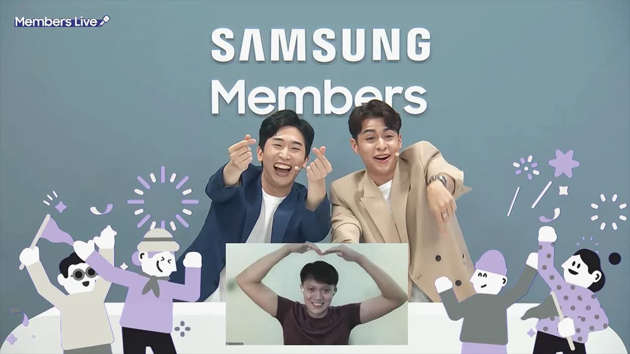 2021 하반기 언팩 삼성 멤버스 라이브 이미지 2