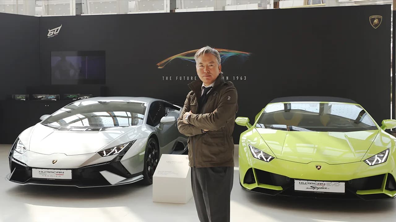 람보르기니 팝업 디스플레이 이미지 2