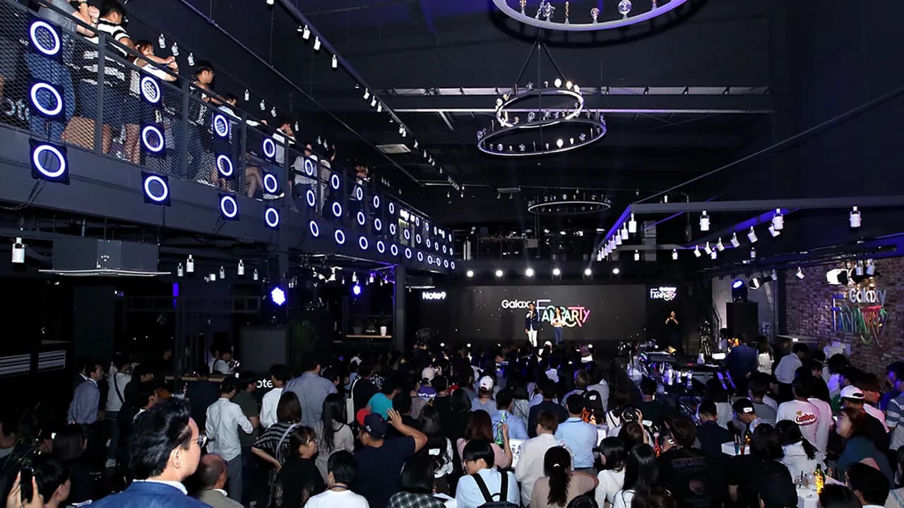 2018 삼성 갤럭시 노트9 팬파티 이미지 1