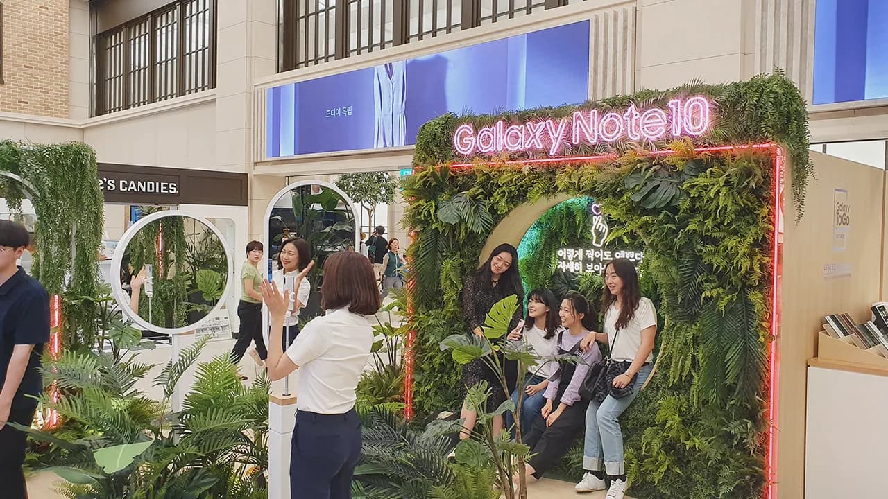 2019 갤럭시 N10 체험존 이미지 4