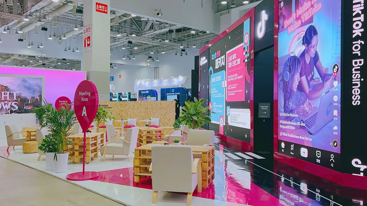 TikTok G-Star 2022 B2B관 이미지 3