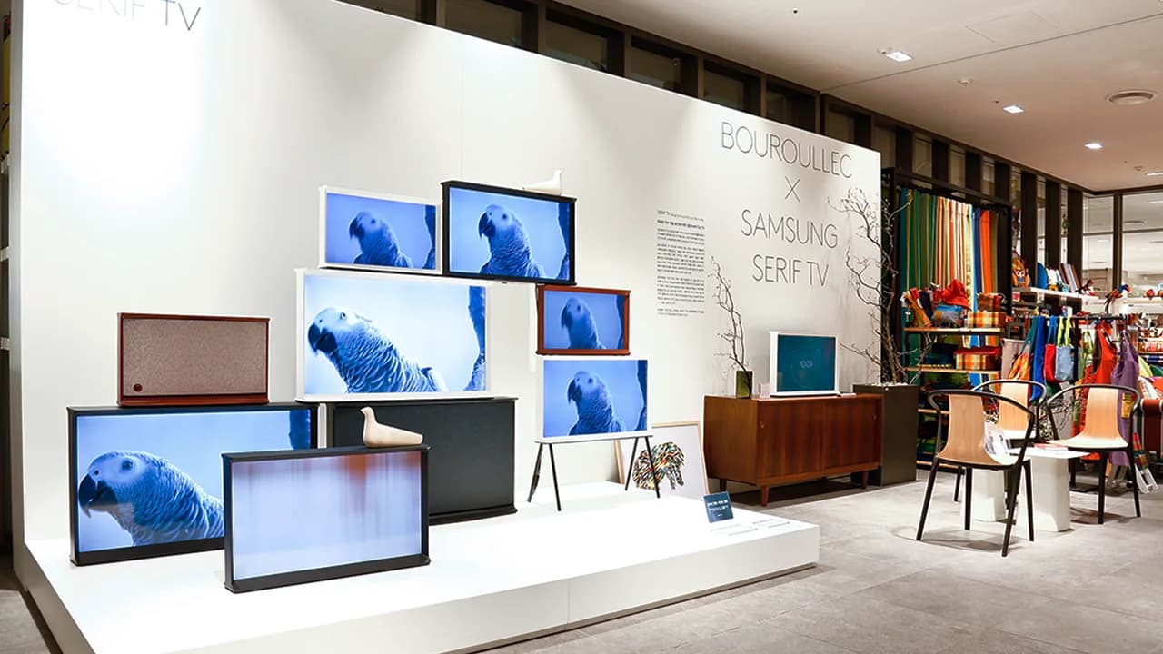 2016 삼성 Serif TV 런칭 프로모션 이미지 2