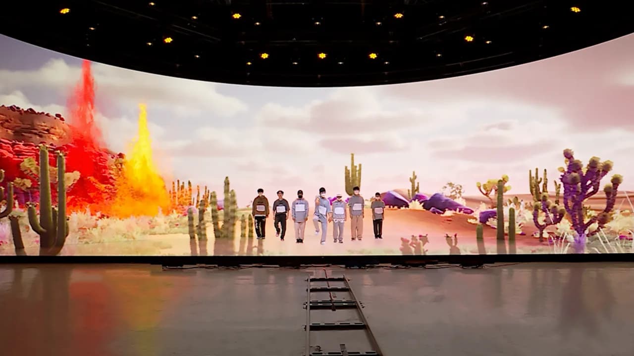 엘지유플러스 NCT DREAM XR 콘서트 이미지 2